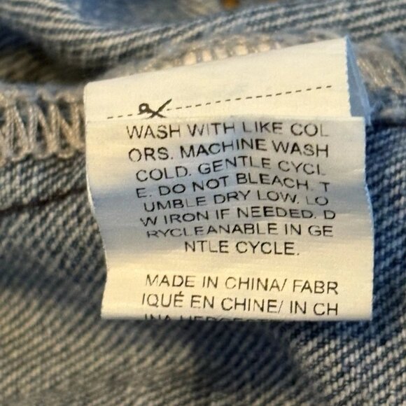 Baby Boy Shein Denim Jean Jacket, Size 18 - 24 Months Distressed - Picture 4 of 5